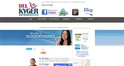 Desktop Screenshot of kygerorthodontics.com