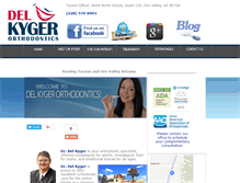 Tablet Screenshot of kygerorthodontics.com